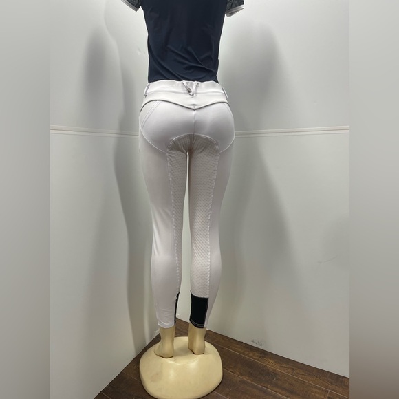 Equestrian Show Pants For Horses Misti White - Picture 4 of 4